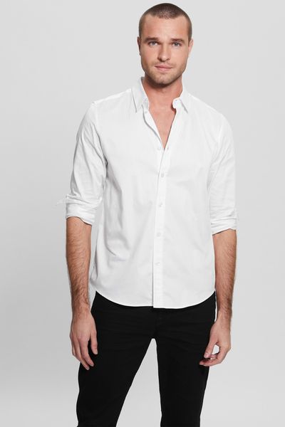 Camisa-Guess-Luxe-Stretch-Para-Hombre