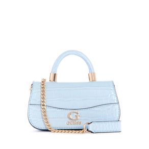 

Bolsa Mini Crossbody Azul Guess Nell Croc