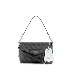 

Bolsa Shoulderbag Negra Guess ECO Brenton