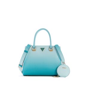 

Bolsa Satchel Azul Guess Alexie