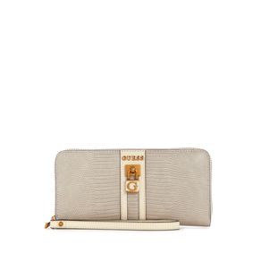 

Cartera Zip Around Beige Guess Ginevra