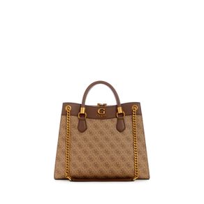 

Bolsa Satchel Café Guess Nell Logo