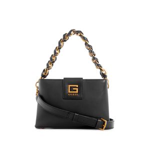 

Bolsa Crossbody Double Zip Negra Guess Alva