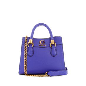 

Bolsa Mini Satchel Morada Guess Nell