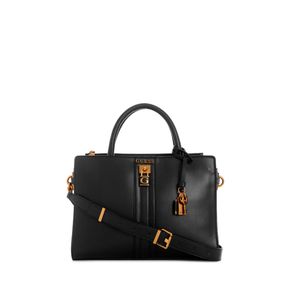 

Bolsa Satchel Negra Guess Ginevra Elite