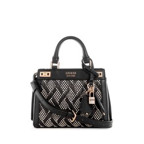 

Bolsa Mini Satchel Negra Guess Katey