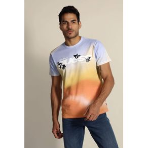 

Playera Naranja Guess Faded Sunset Talla: XL