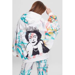 

Sudadera Blanca Guess Originals x Banksy Queen Graffiti Talla: UNI