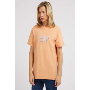 

Playera Naranja Guess Embro Talla: S