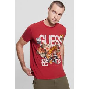 

Playera Guess Jungle Tiger Para Hombre Talla: XL