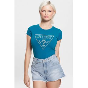 

Playera Guess Embellished Logo Para Mujer Talla: XS