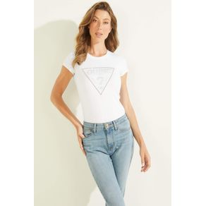 

Playera Guess Embellished Logo Para Mujer Talla: M