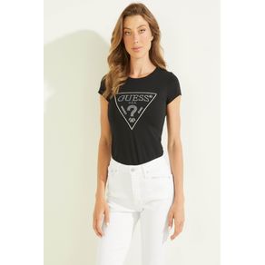 

Playera Guess Embellished Logo Para Mujer Talla: S