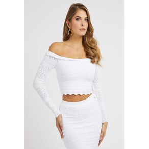 

Top Guess Pointelle Para Mujer Talla: S