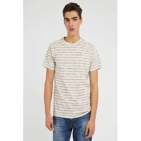 

Playera Beige Guess Striped Talla: L