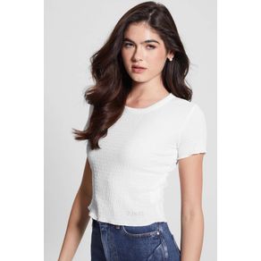 

Top Blanco Guess Smoked Talla: L