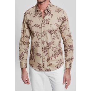 

Camisa Beige Guess Leopard Talla: S