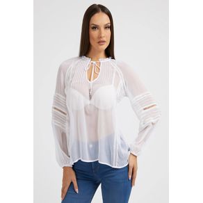 

Blusa Blanca Guess Gilda Talla: L