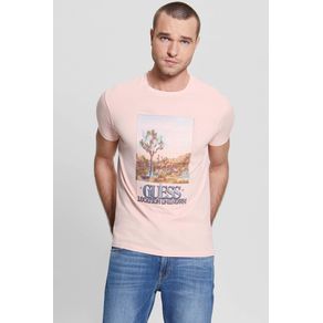 

Playera Rosa Guess Desert Talla: S