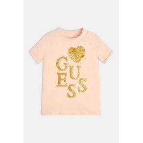 

Playera Rosa Guess Kids Para Niña Talla: 7