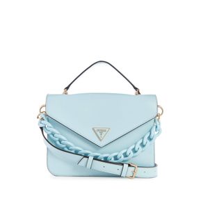 

Bolsa Crossbody Flap Azul Guess Corina