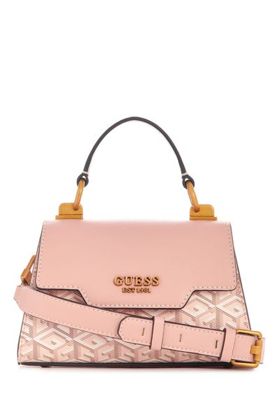 Bolsa Mini Satchel Negra Guess Sestri | Mini - GUESS