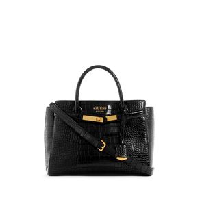 

Bolsa Satchel Negra Guess Enisa