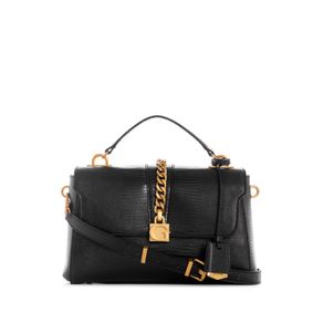 

Bolsa Crossbody Flap Negra Guess Tiberia