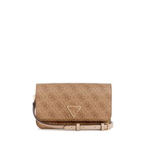 

Bolsa Crossbody Organizer Café Guess Noelle