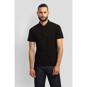 

Playera Tipo Polo Negra Guess Lyle Talla: S