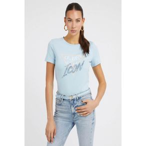 

Playera Azul Guess Icon Talla: M