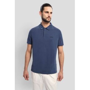 

Playera Tipo Polo Azul Marino Guess Smoth Talla: L