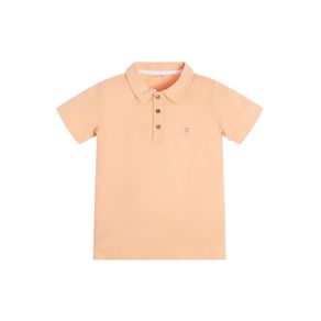 

Playera Tipo Polo Naranja Guess Kids Para Niño Talla: 8