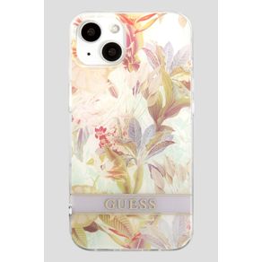 

Funda Para Celular iPhone 14 Lila Guess Flower Stripe