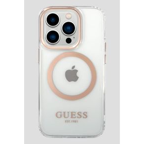 

Funda Para Celular iPhone 14 Pro Max Café Guess Outline Magsafe