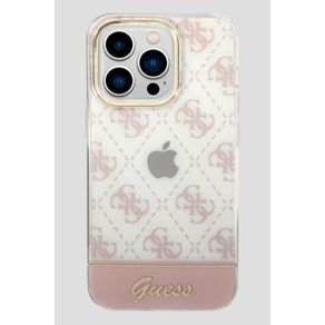 

Funda Para Celular iPhone 14 Pro Rosa Guess Stripe Script