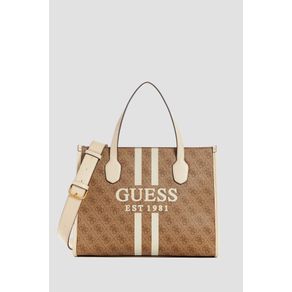 

Bolsa Tote Café Guess Silvana