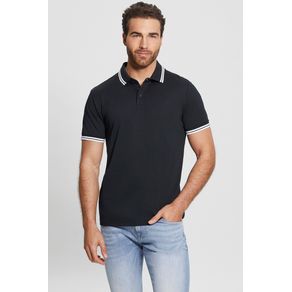 

Playera Tipo Polo Azul Marino Guess Sports Pique Talla: XL