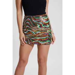 

Falda Multicolor Guess Zuley Sequin Talla: XS