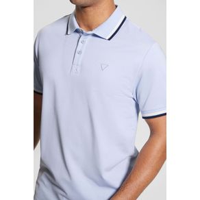 

Playera Tipo Polo Azul Guess Sports Pique Talla: XS