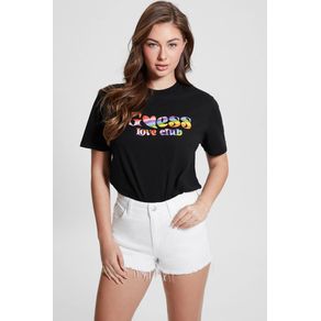 

Playera Negra Guess Pride Love Club Talla: S