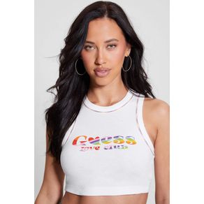 

Top Blanco Guess Pride Love Club Talla: S
