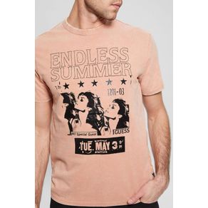 

Playera Rosa Guess Endless Summer Talla: S