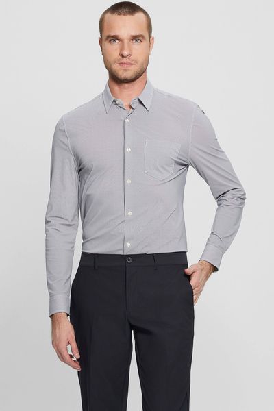 Camisa-Gris-Guess-Sunset