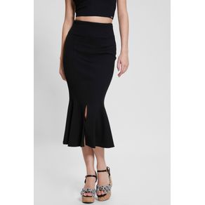 

Falda Negra Guess Longuette Talla: S