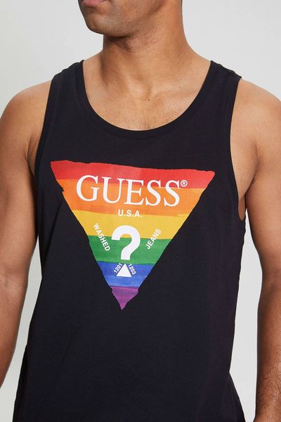 Playera-Sin-Mangas-Negra-Guess-Pride