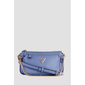 

Bolsa Mini Crossbody Double Pouch Azul Guess Noelle