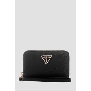 

Cartera Zip Around Negra Guess Laurel