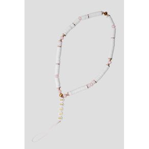 

Colgante Para Celular Blanco Guess Heishi Colgante Para Celular Guess Heishi Para Mujer