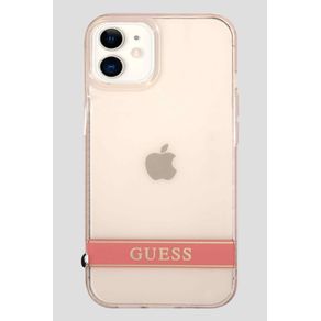 

Funda Para Celular iPhone 11 Rosa Guess Translucent Stripe Funda Para Celular Guess iPhone 11 Translucent Stripe Para Mujer